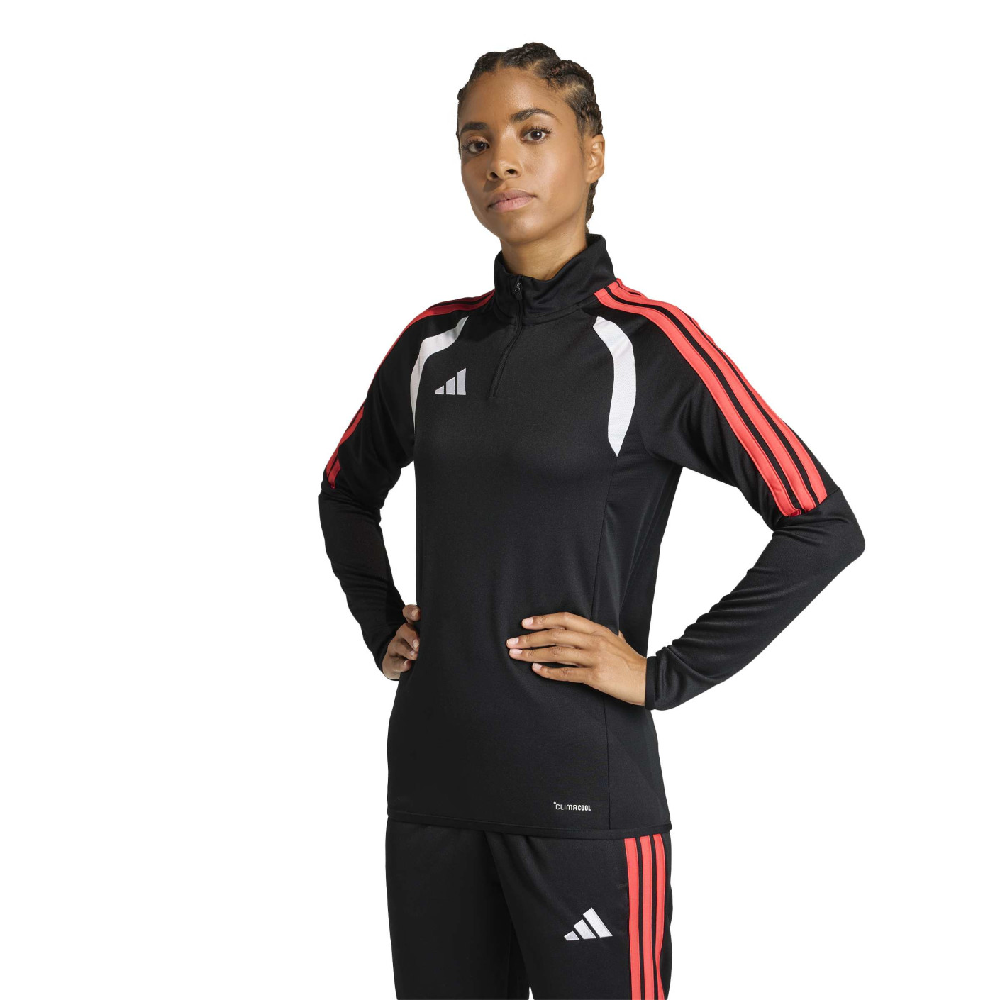 adidas Tiro 26 League Trainingstrui Dames Zwart Rood
