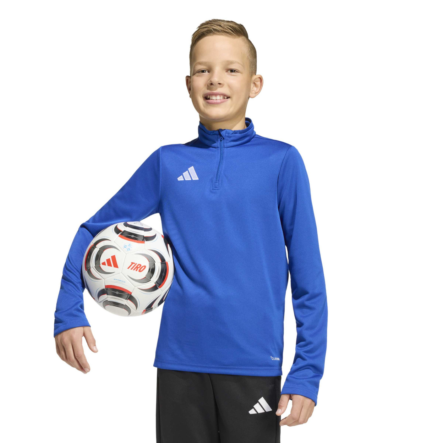 adidas Entrada 26 Trainingstrui Kids Blauw Wit