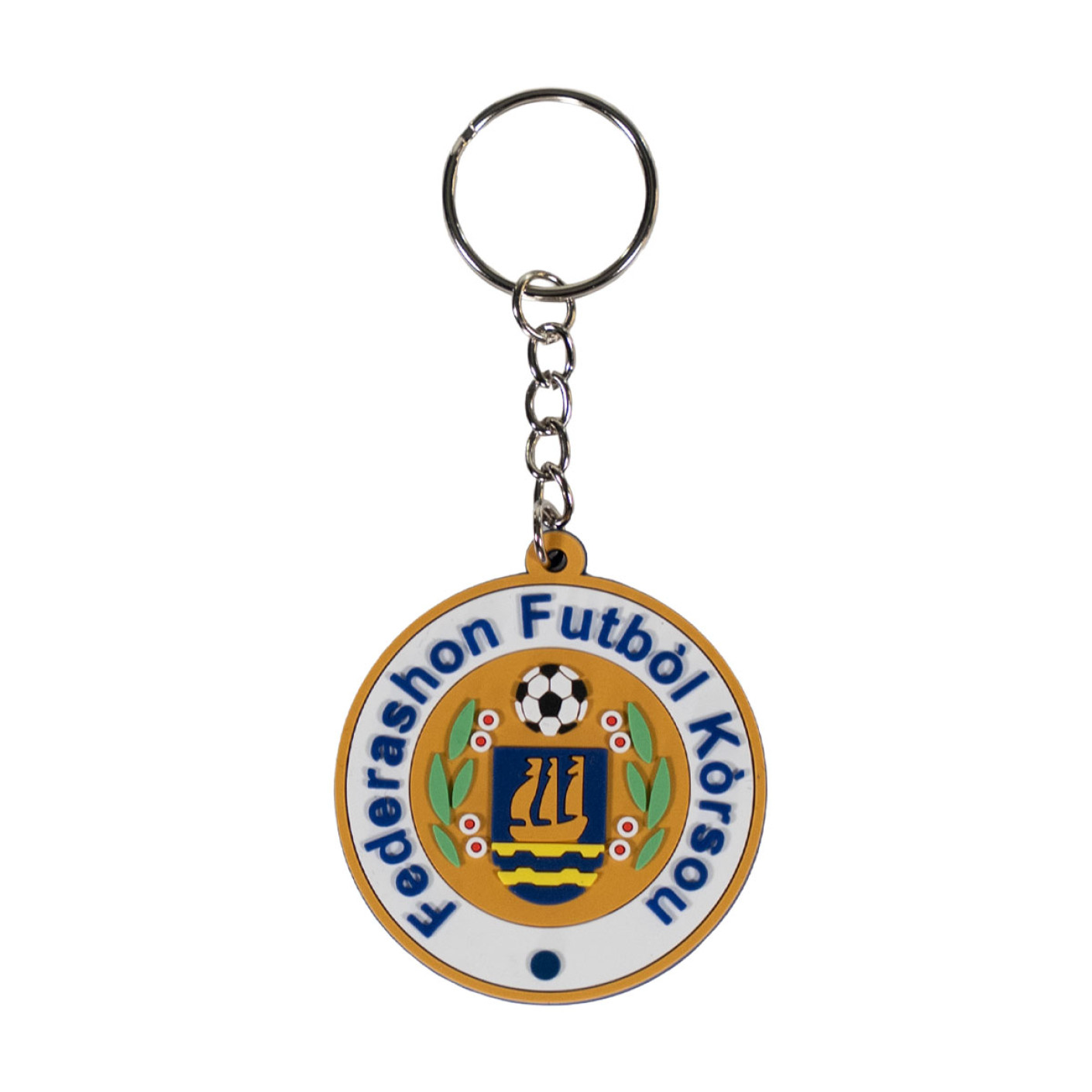FFK Curaçao Rubber Keychain
