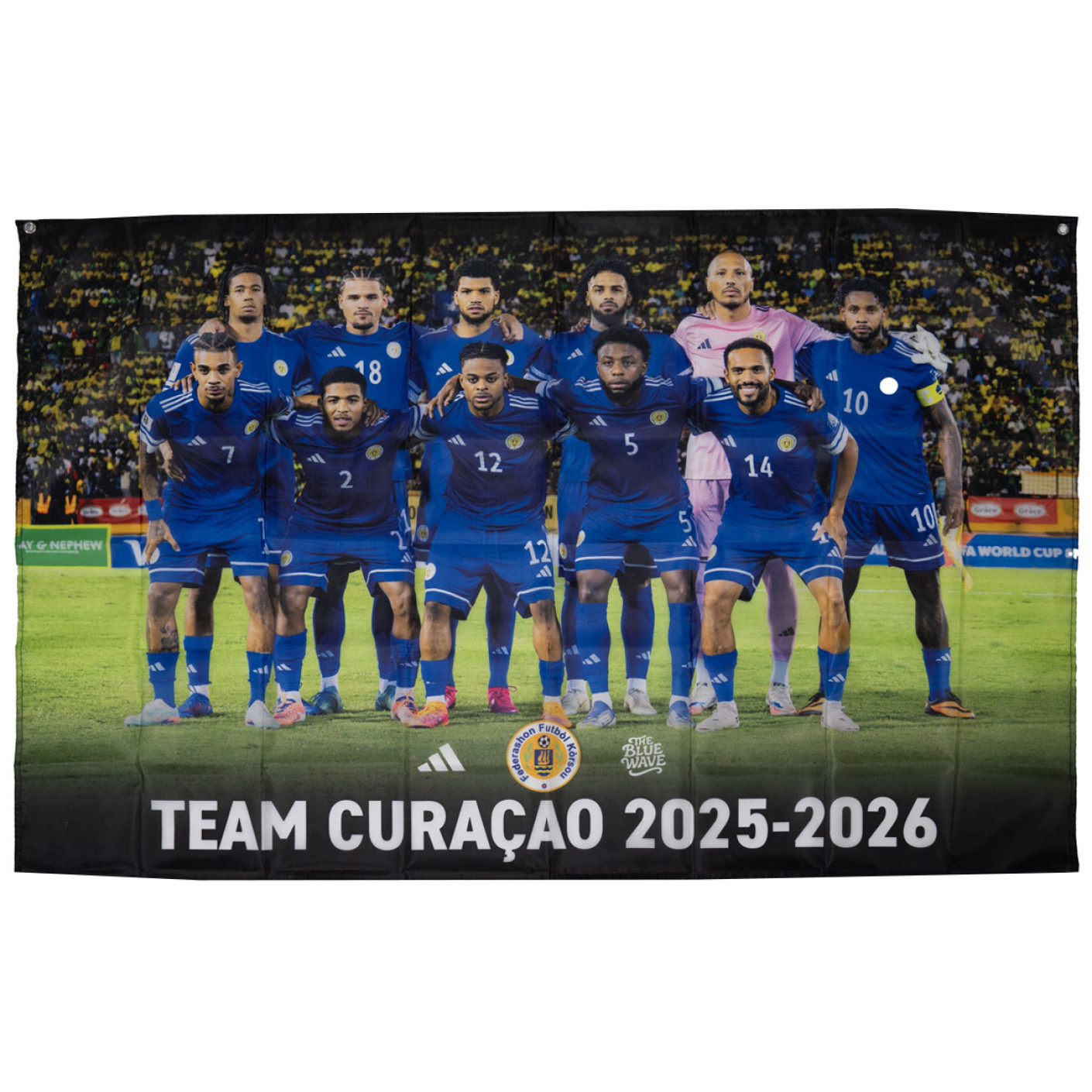 FFK Curaçao Selection Flag 100x150cm