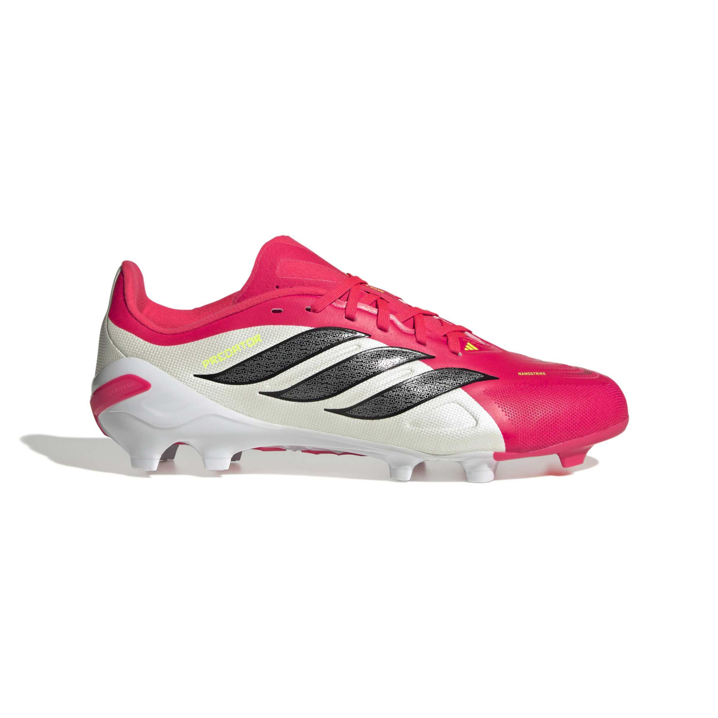 adidas Predator League Gras Football Boots (FG) Kids Red White Black