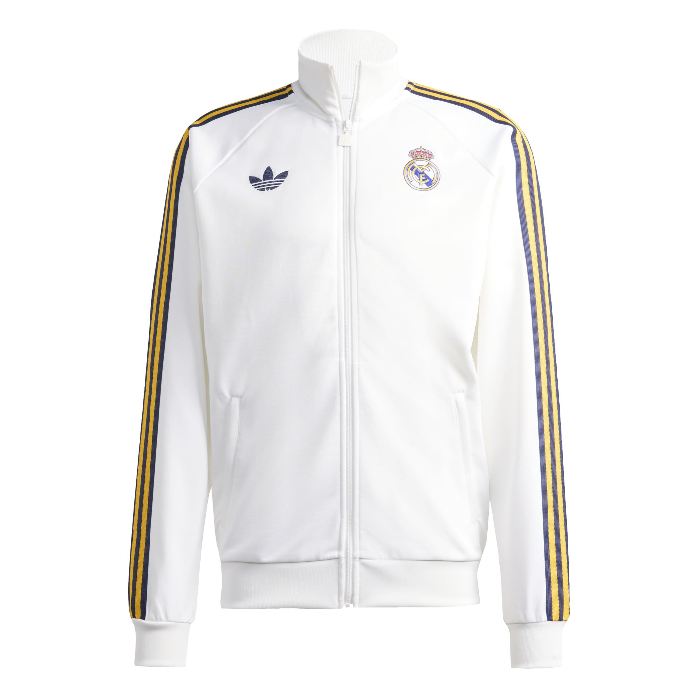 adidas Real Madrid Originals Training Jacket White Dark Blue Light