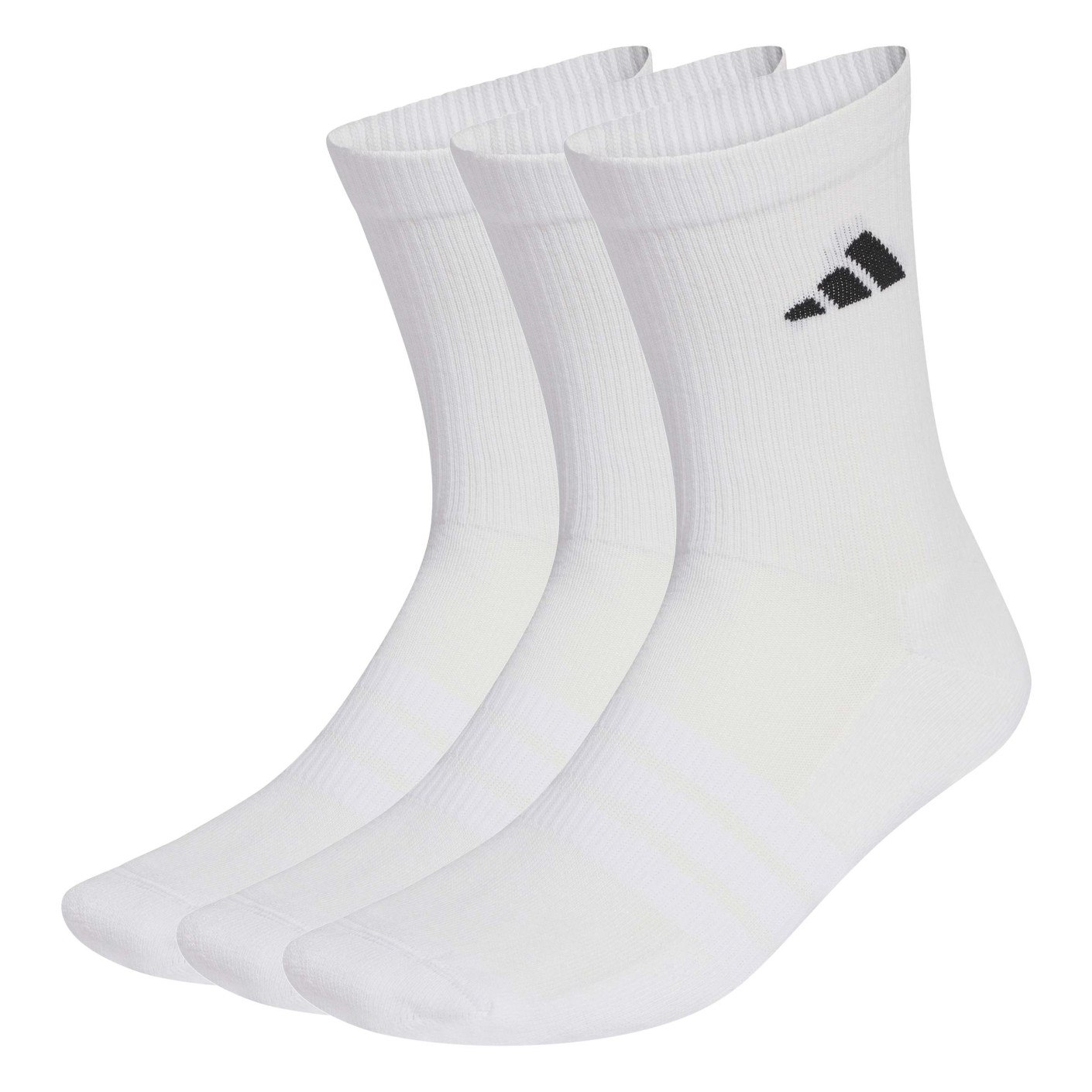 adidas Cushioned Sportswear Crew Socks 3-Pack White