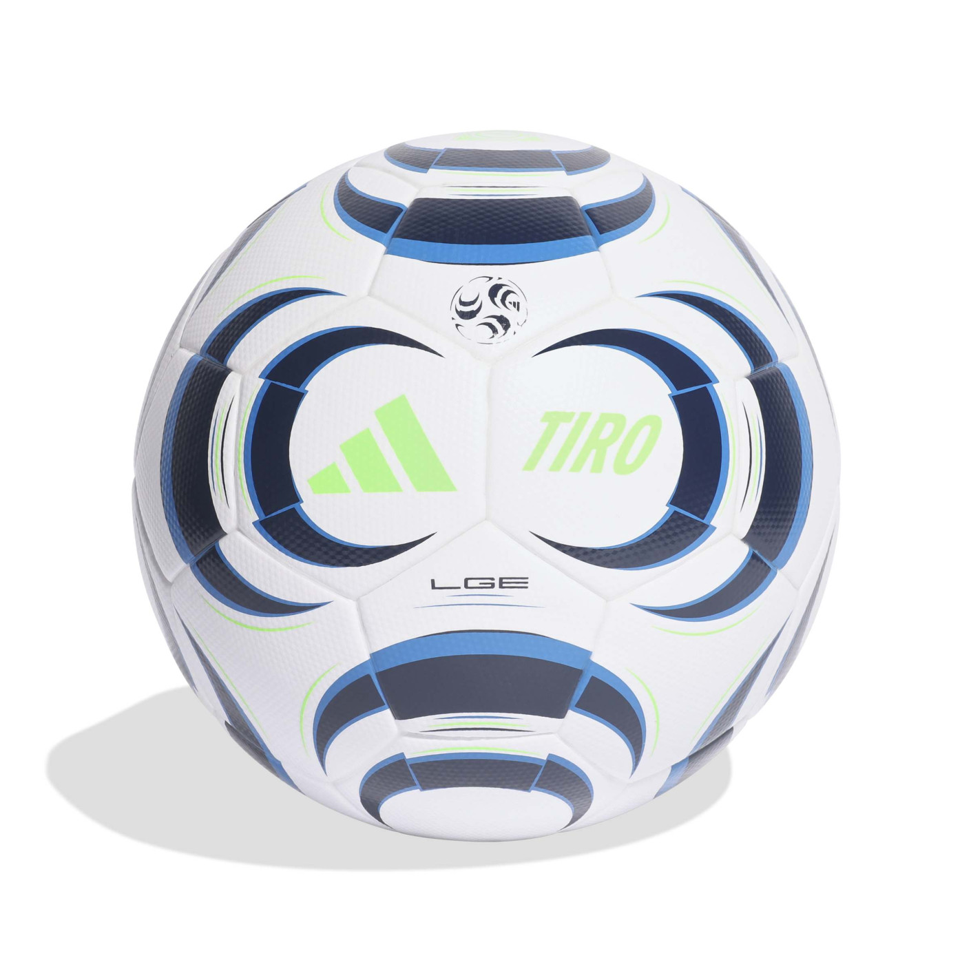 adidas Tiro League Voetbal Maat 5 Wit Donkerblauw Blauw