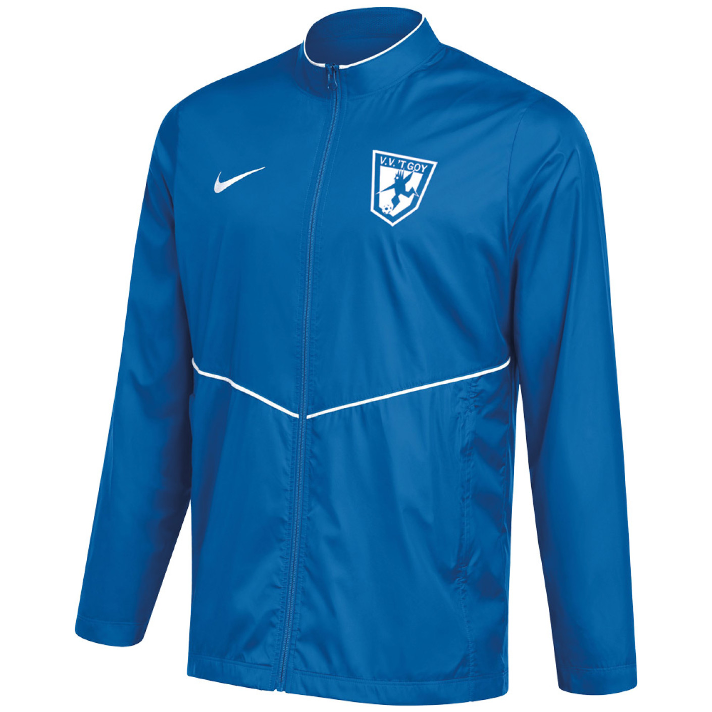 VV 't Goy Regenjack Trainers Blauw