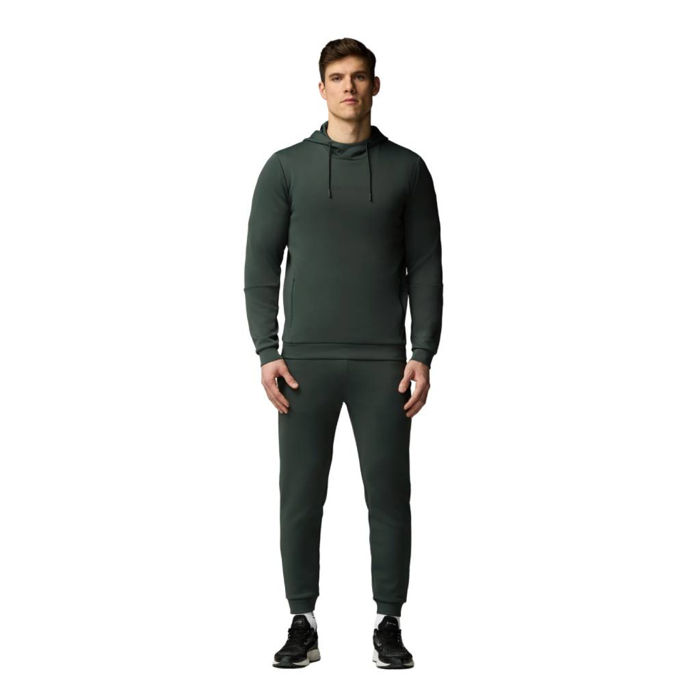 Castore Flex Lifestyle Joggingpak Hooded Donkergroen
