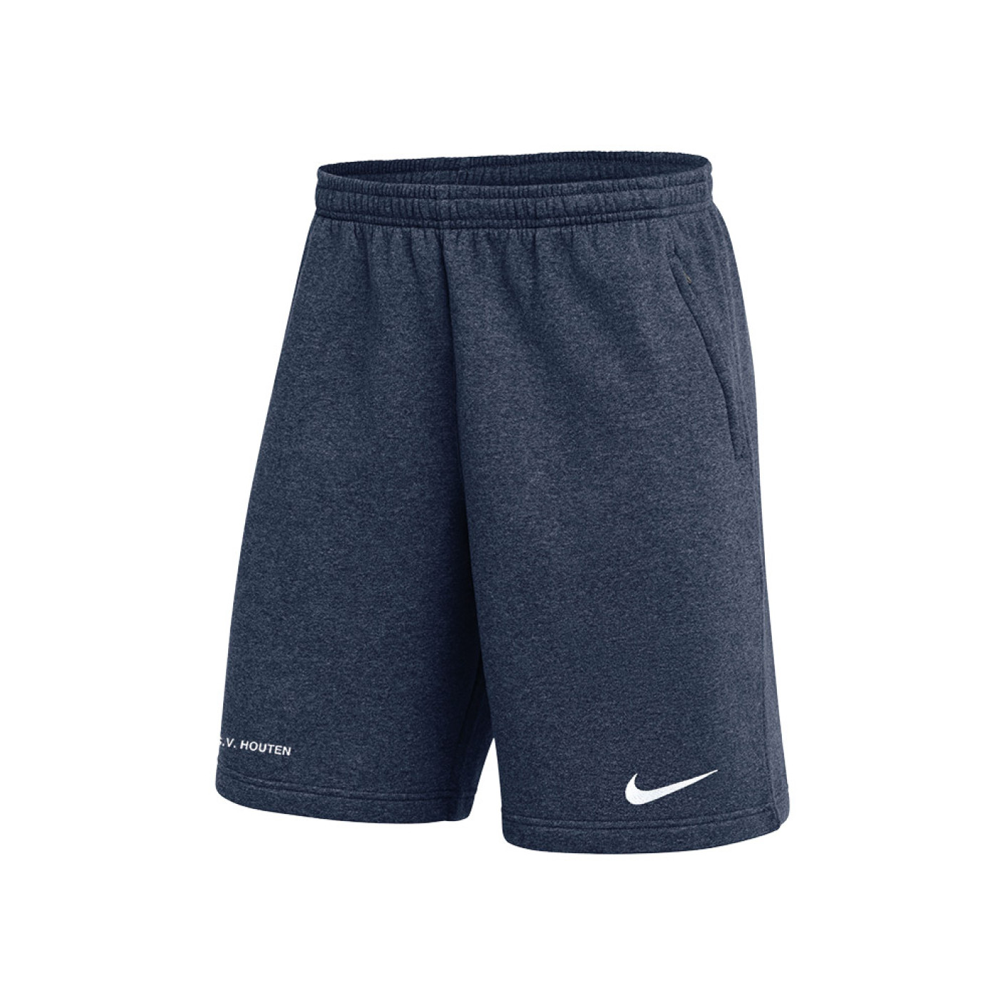 S.V. Houten Fleeceshort Senior Donkerblauw