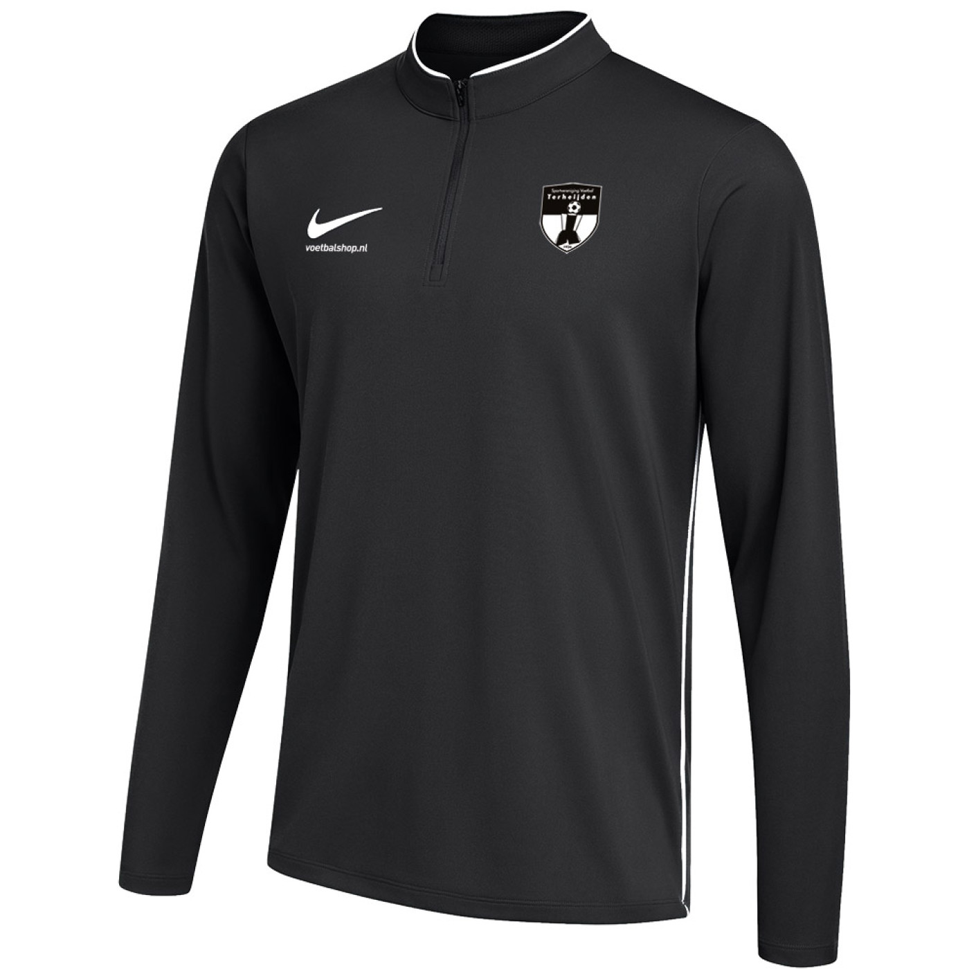 SV Terheijden Trainingstrui 1/4 Zip Senior Zwart