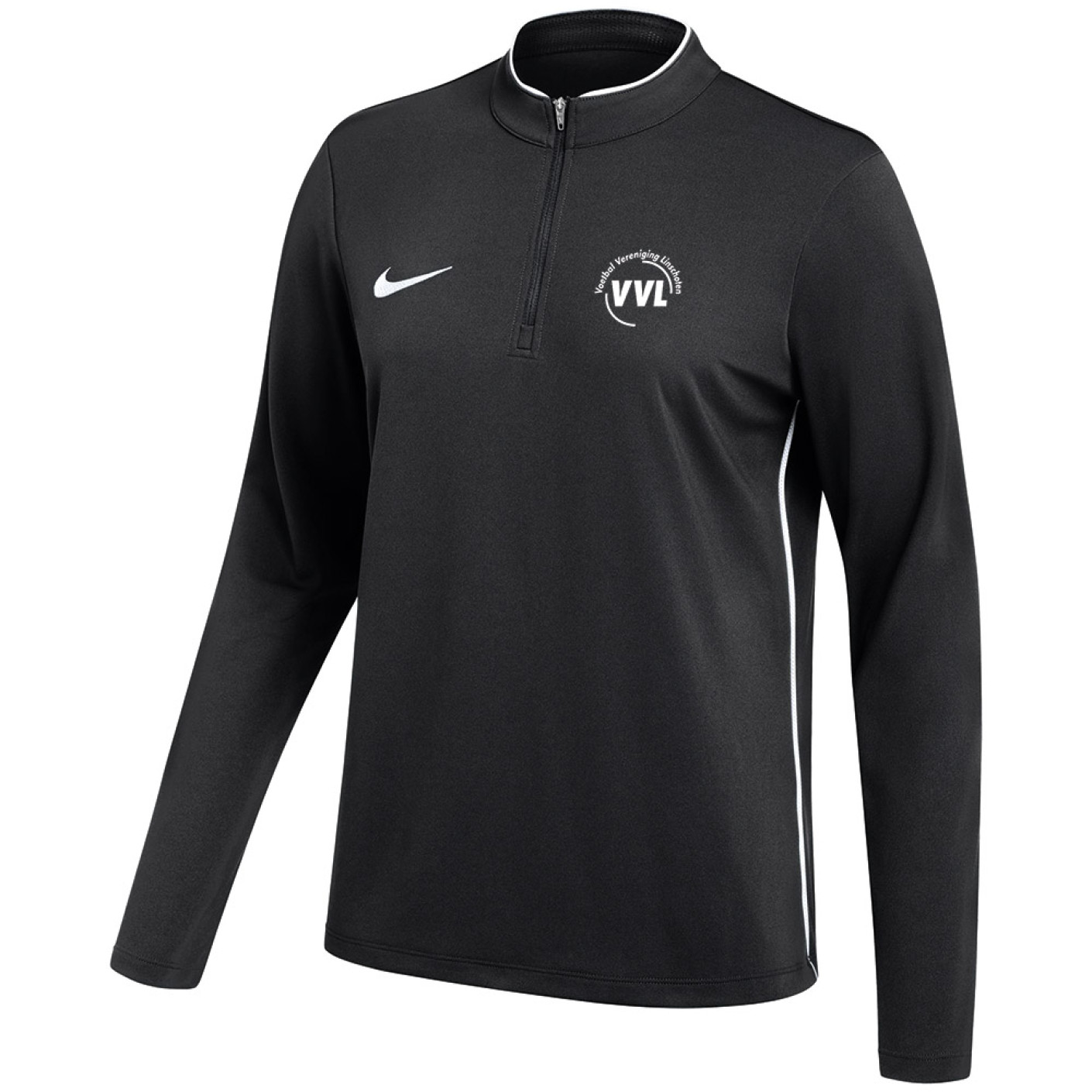 VV Linschoten Trainingstrui 1/4 Zip Dames Zwart