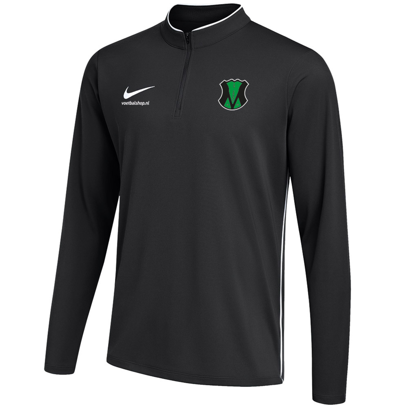 ZV Vrone Trainingstrui 1/4 Zip Senior Zwart