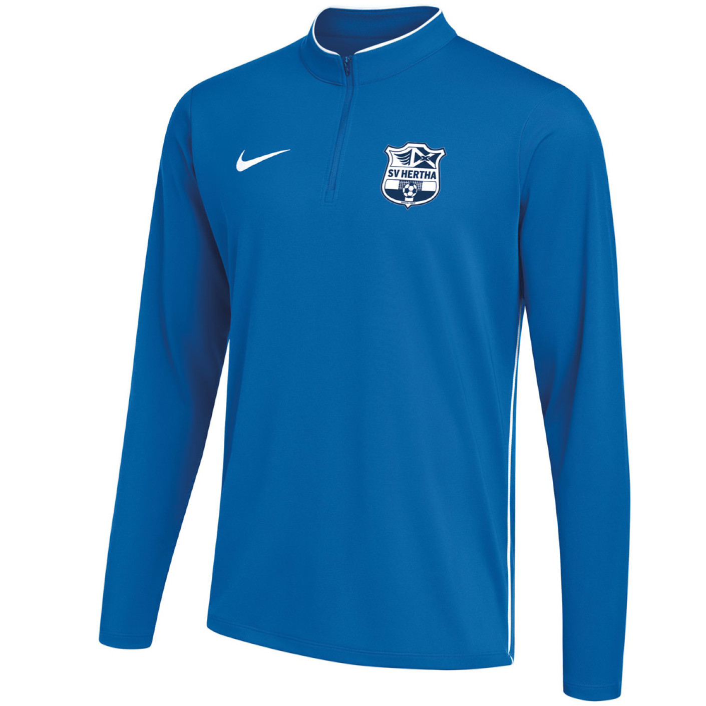 SV Hertha Trainingstrui 1/4 Zip Senior Blauw