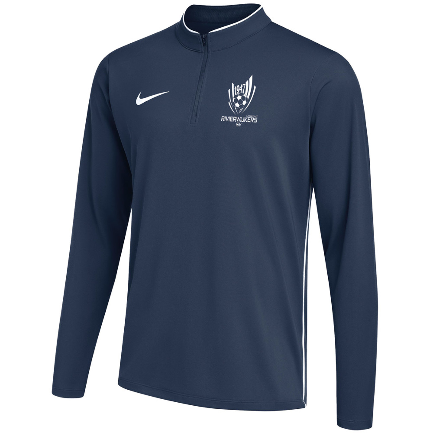 SV Rivierwijkers Trainingstrui 1/4-Zip Senior Donkerblauw