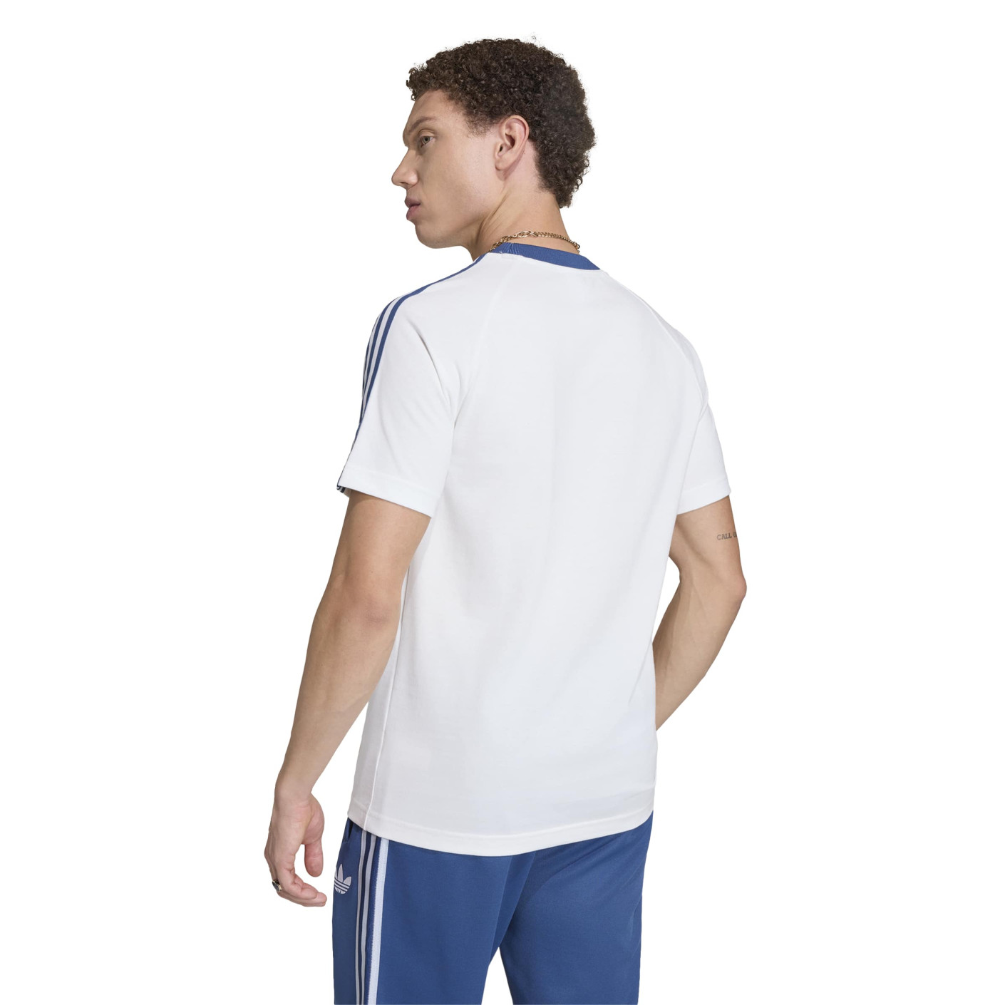 adidas Italy Originals T-Shirt White Blue - Voetbalshop.nl