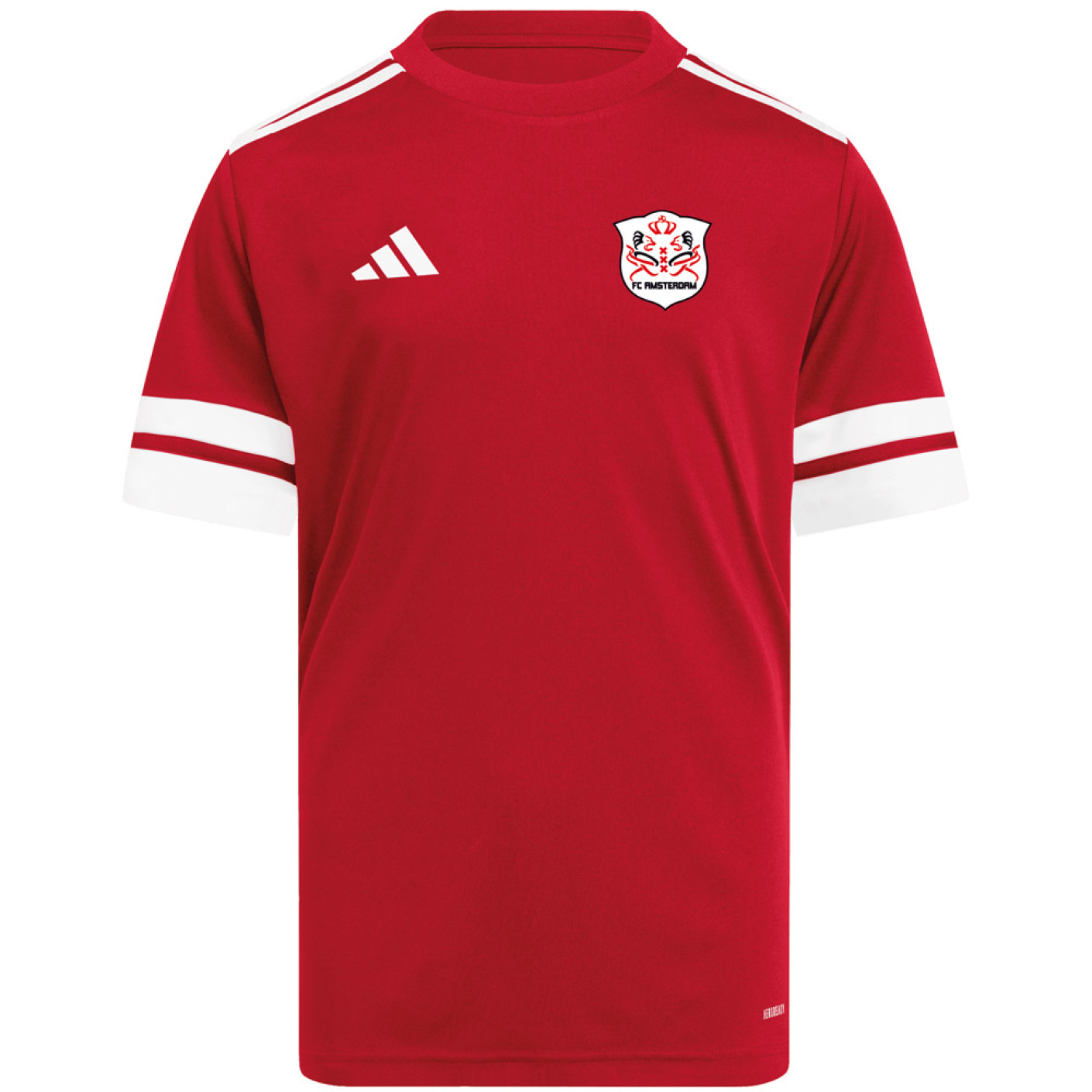FC Amsterdam Uitshirt Kids Rood Wit