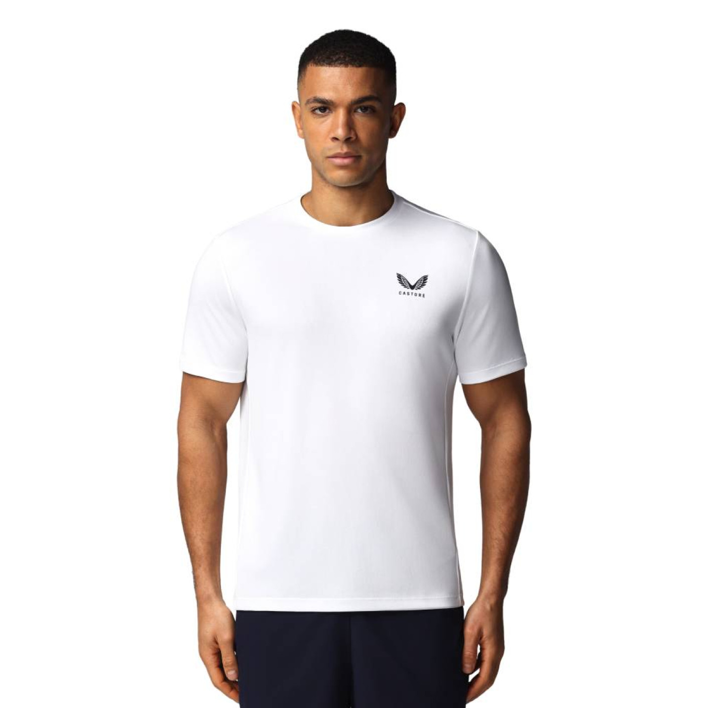 Castore Adapt Trainingsshirt Wit Donkerblauw