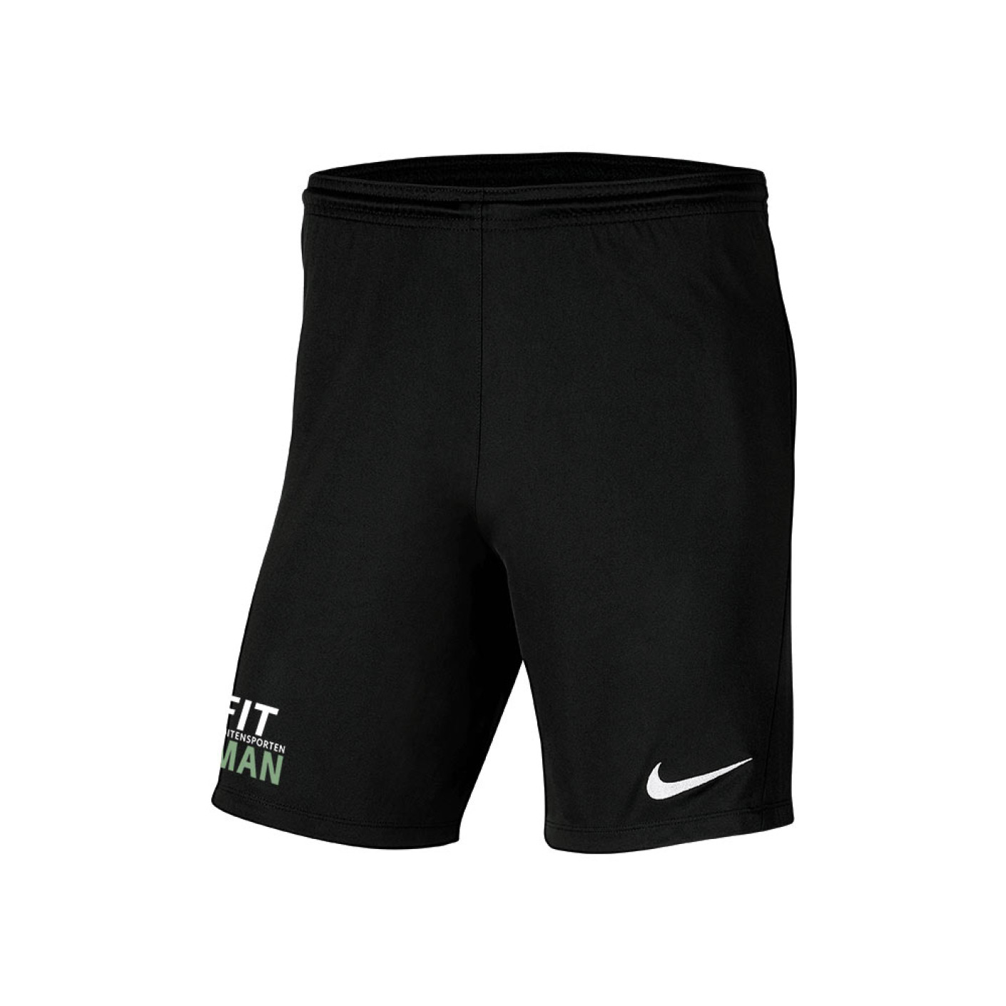Fitman Buitensporten Trainingsshort Senioren Zwart