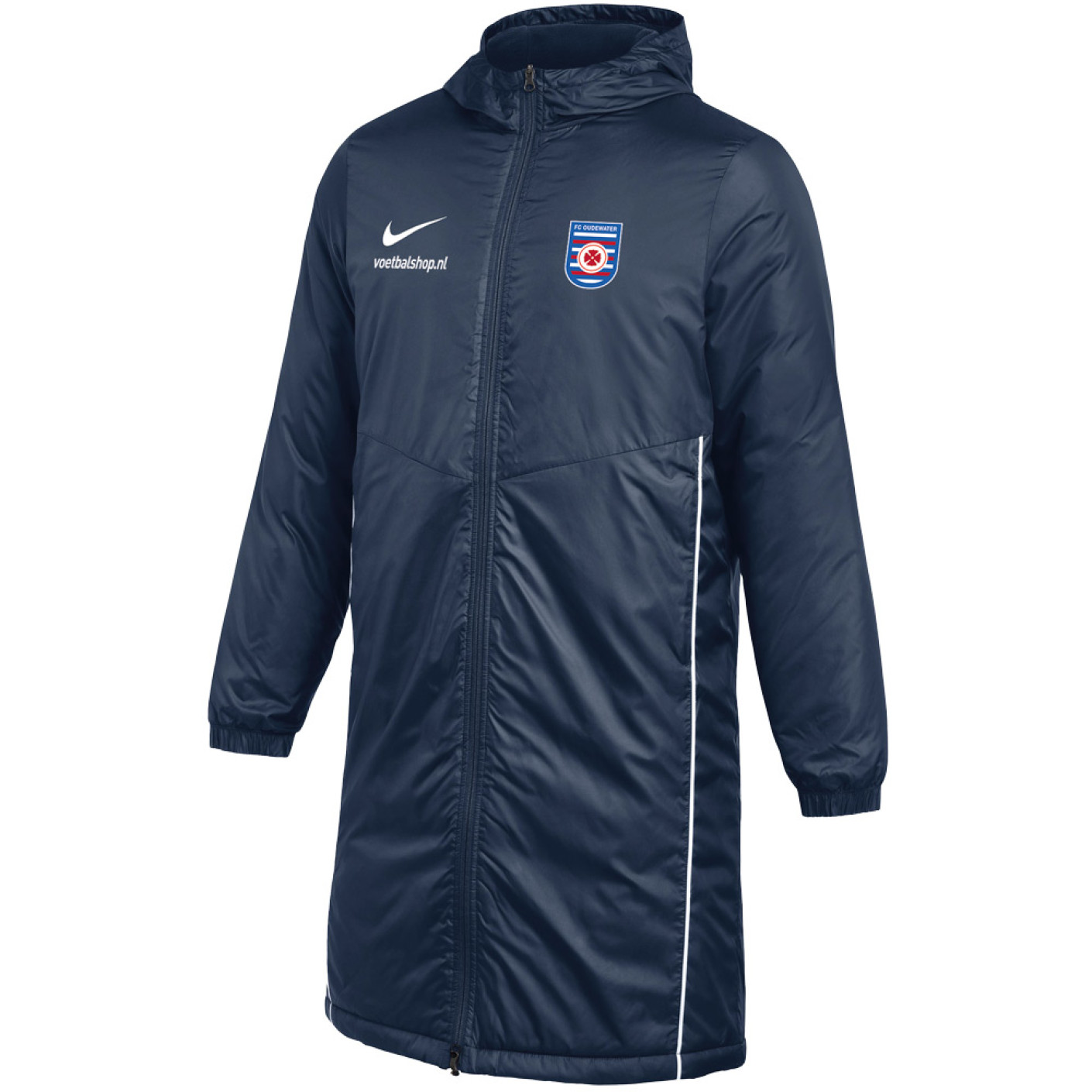 FC Oudewater Winterjas Senior Donkerblauw