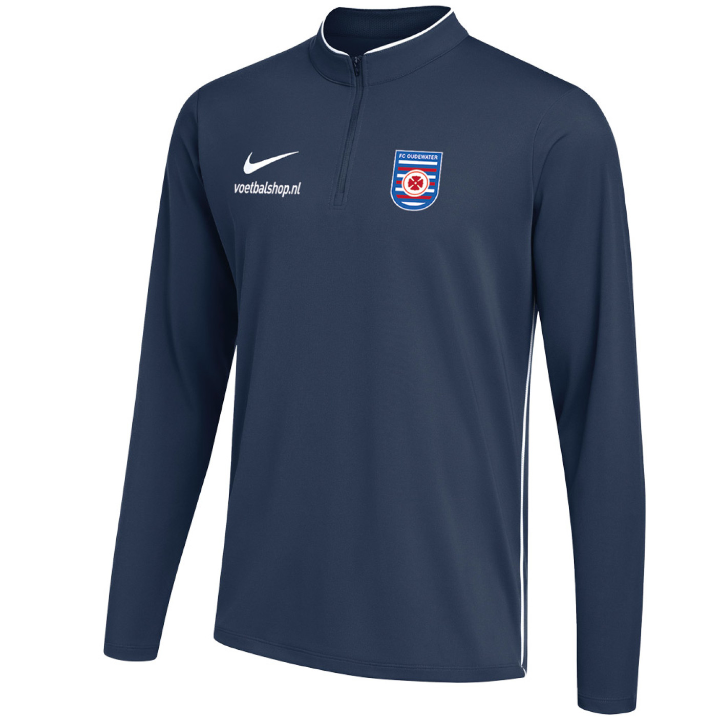FC Oudewater Trainingstrui 1/4 Zip Senior Donkerblauw