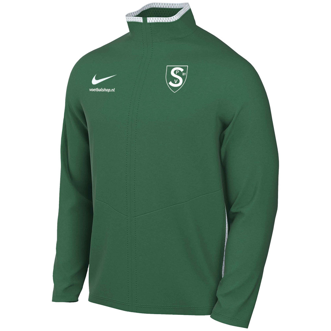 SPV '81 Trainingsjack Senior Groen