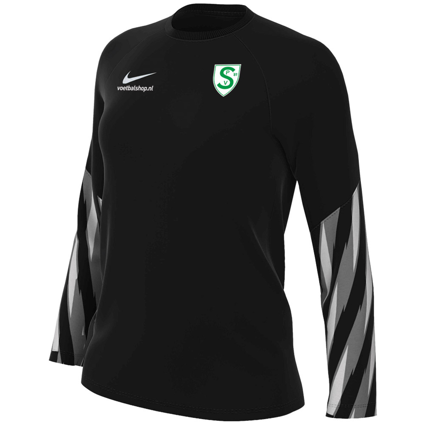 SPV '81 Keepersshirt Dames Zwart