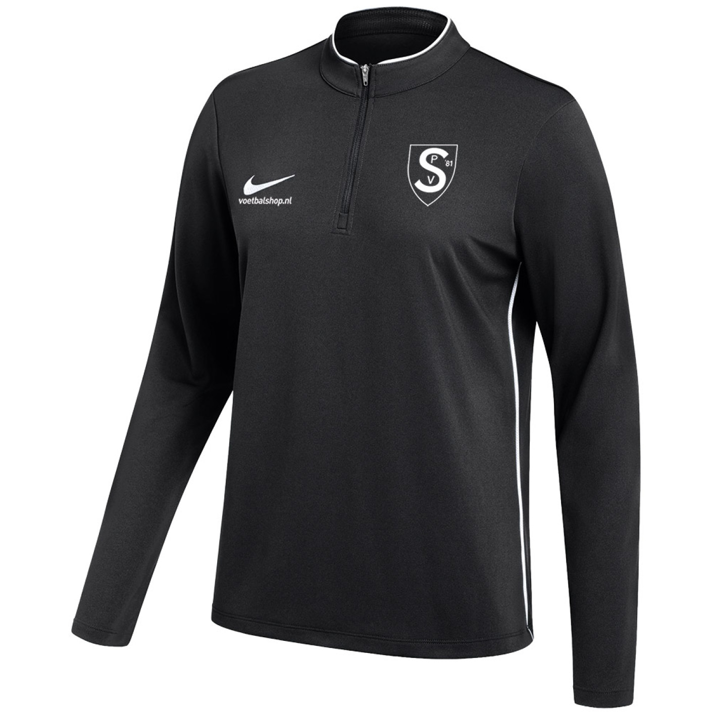 SPV '81 Trainingstrui 1/4 Zip Dames Zwart
