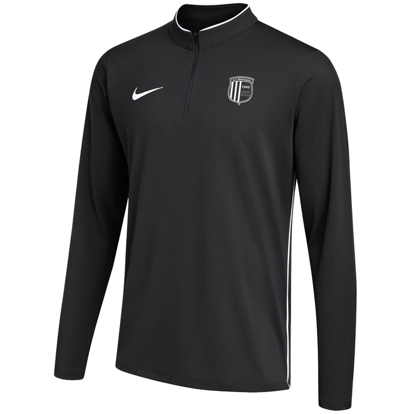 VV Melissant Trainingstrui 1/4 Zip Senior Zwart