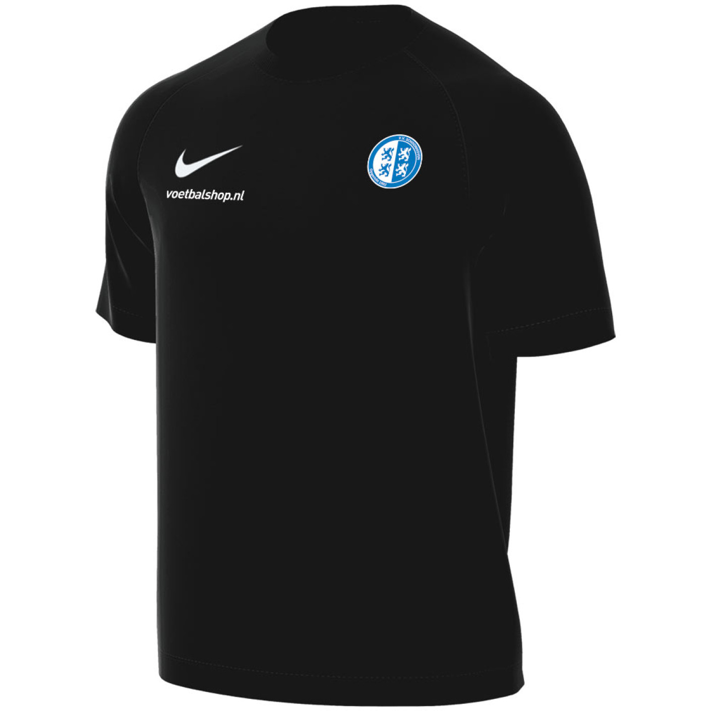 VV Schoonhoven Keepersshirt Korte Mouwen Senior Zwart