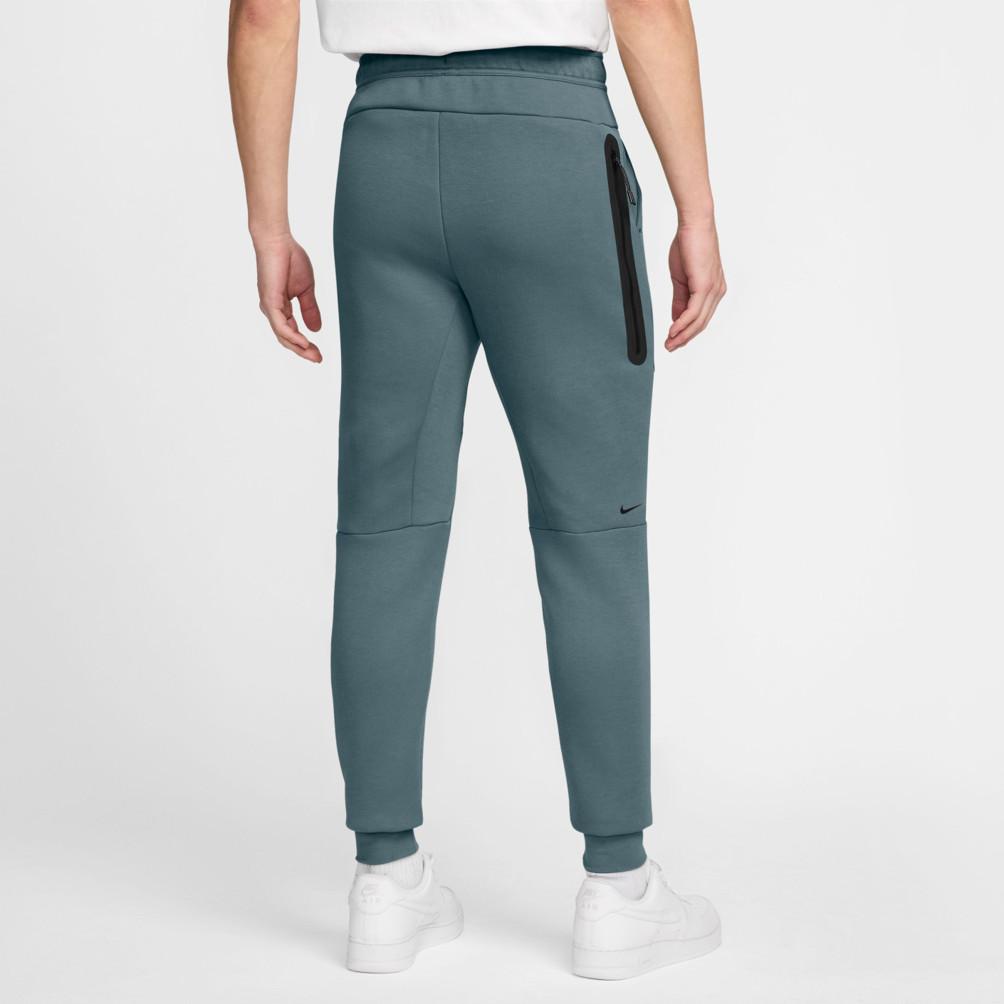 Nike Tech Fleece Sportswear Sweat Pants Teal Black - Voetbalshop.nl