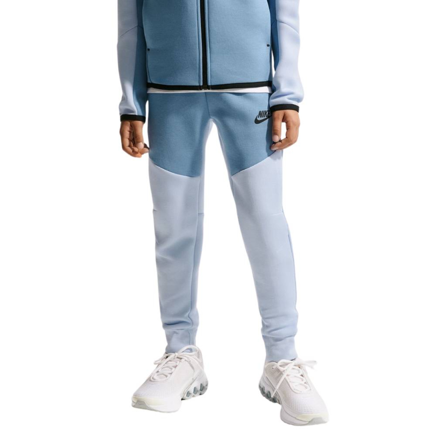 Nike Tech Fleece Sportswear Sweat Pants Kids Light Blue Blue Black