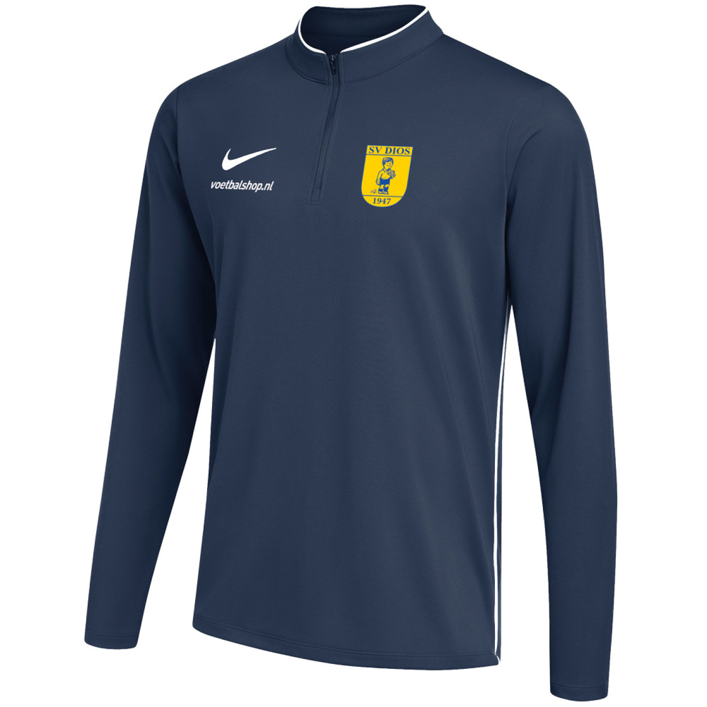 SV DIOS Trainingstrui 1/4 Zip Senior Donkerblauw