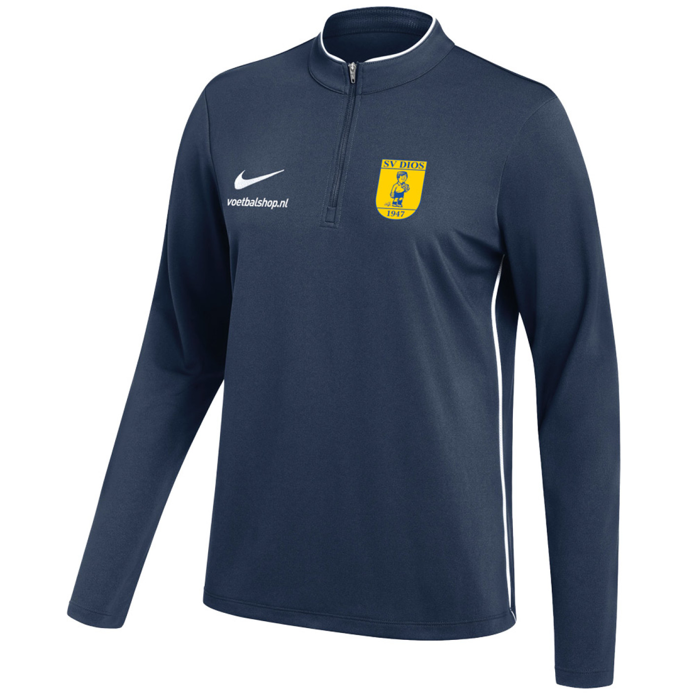 SV DIOS Trainingstrui 1/4 Zip Dames Donkerblauw