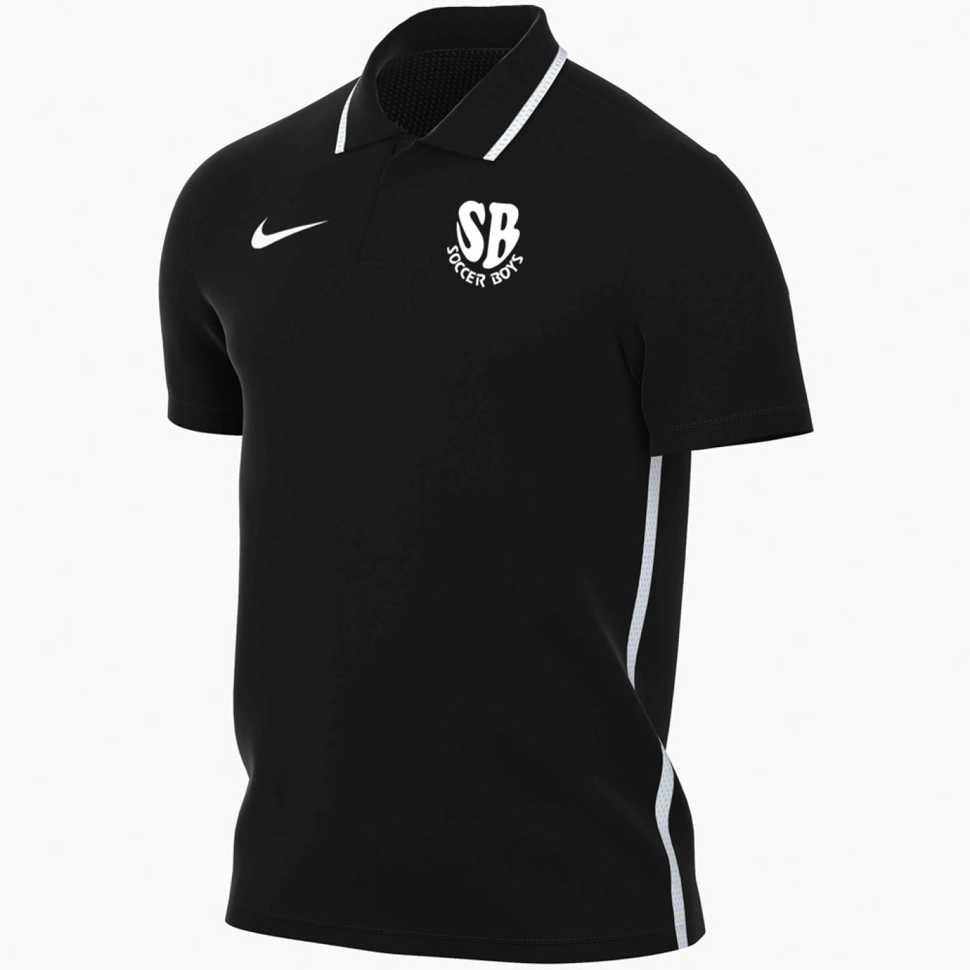SV Soccer Boys Polo Senior Zwart