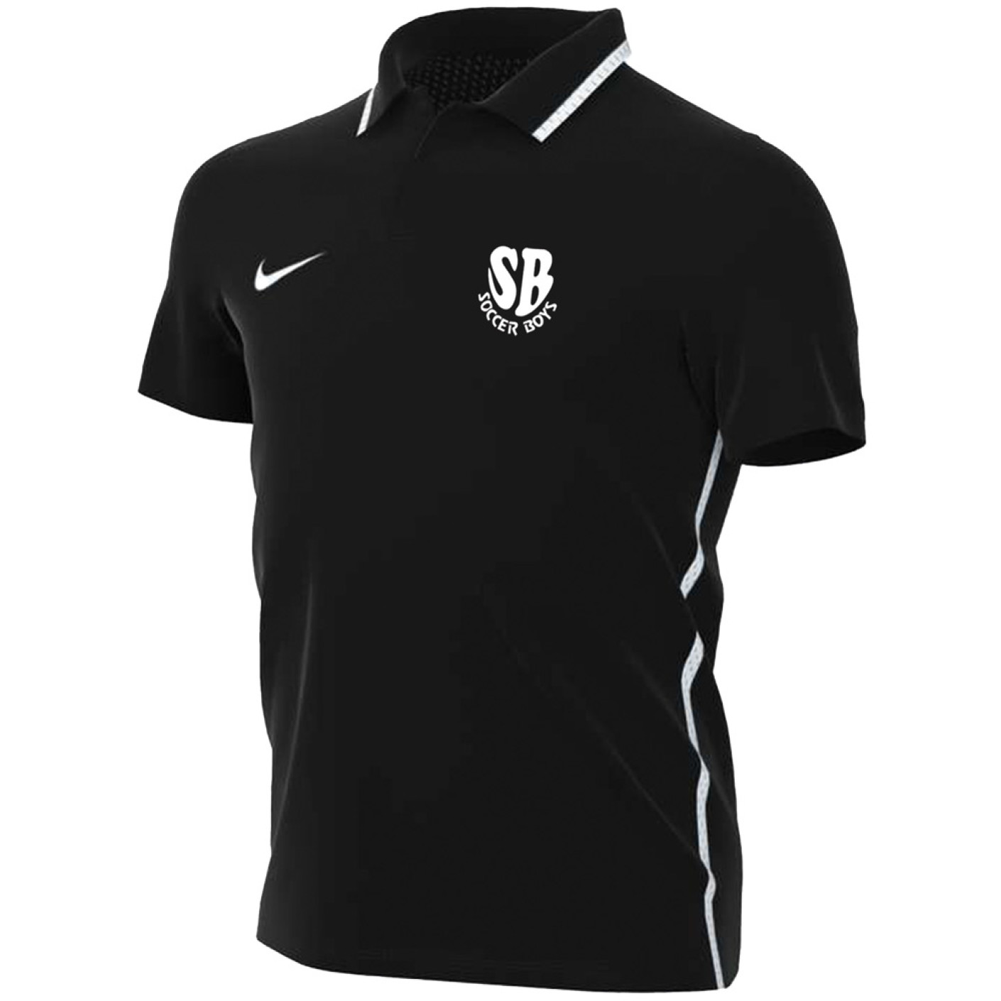 SV Soccer Boys Polo Junior Zwart