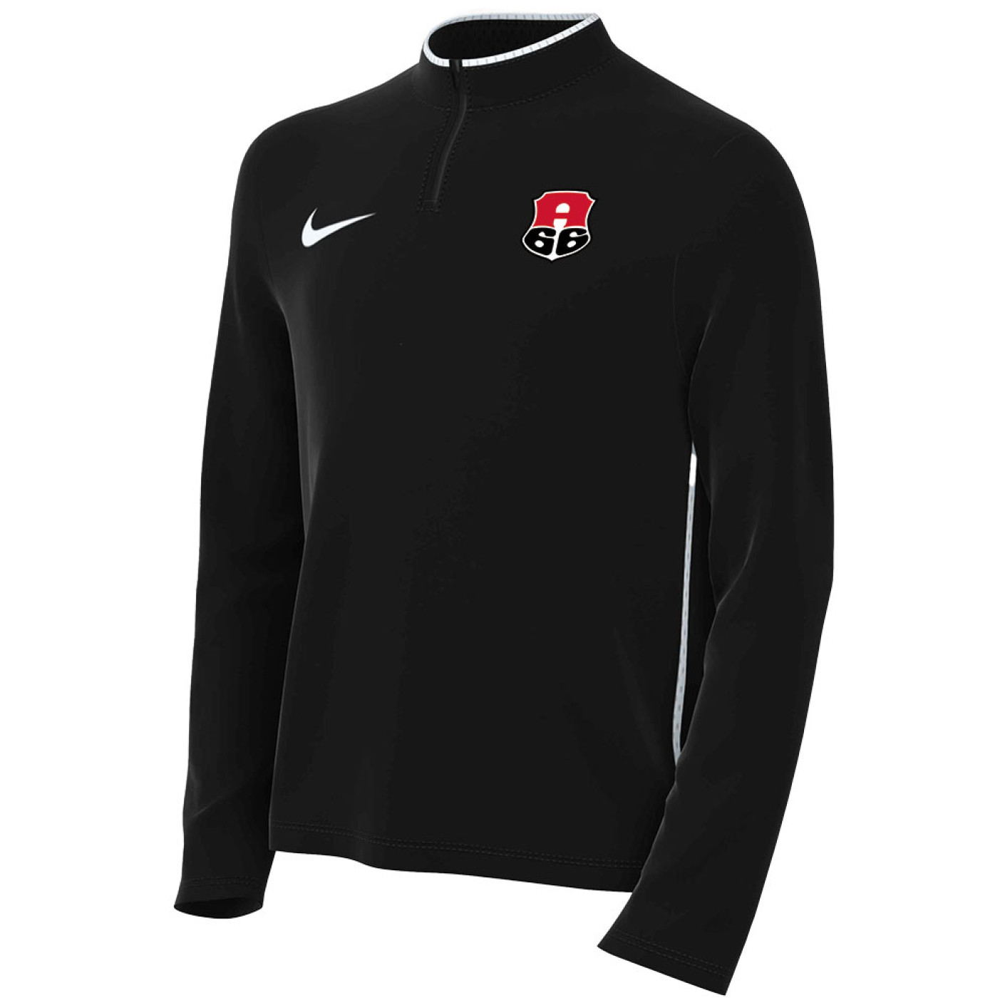 VV Alexandria '66 Trainingstrui 1/4 Zip Junior Zwart