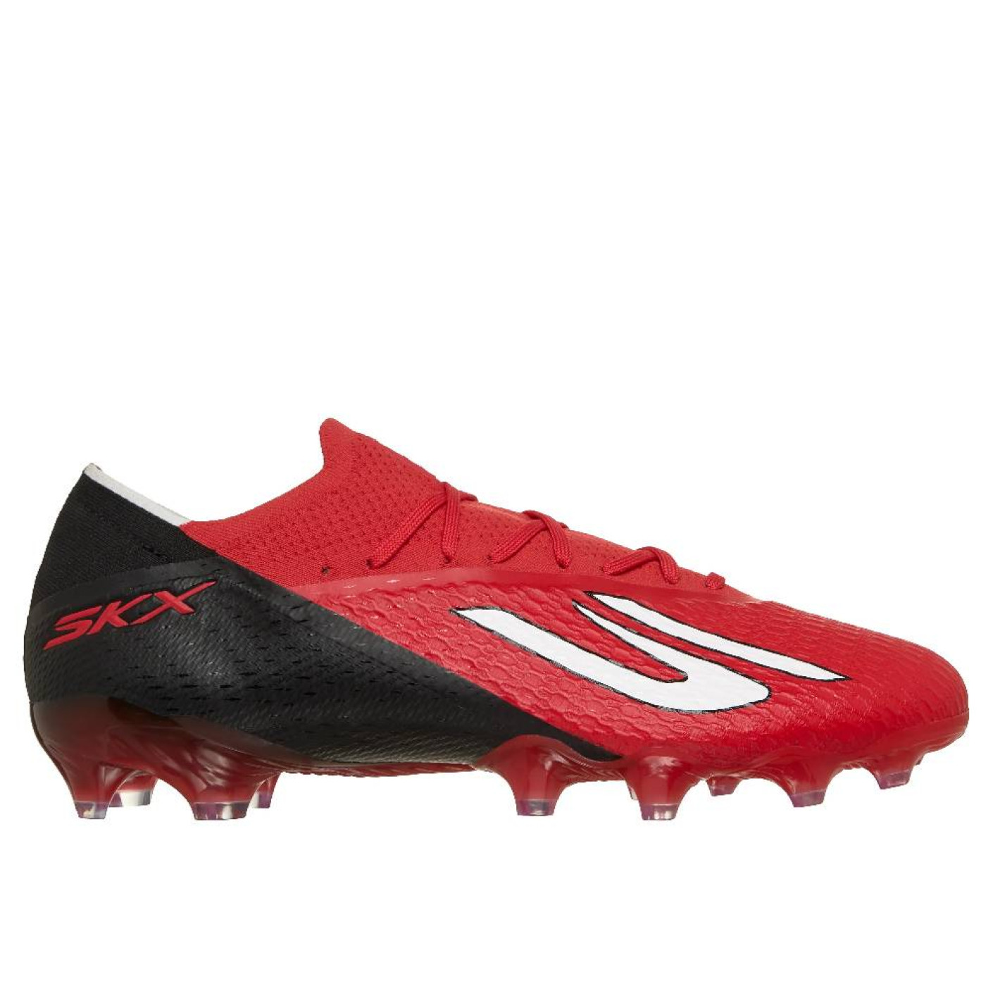Skechers SKX_2 Elite Gras Voetbalschoenen (FG) Rood Zwart Wit