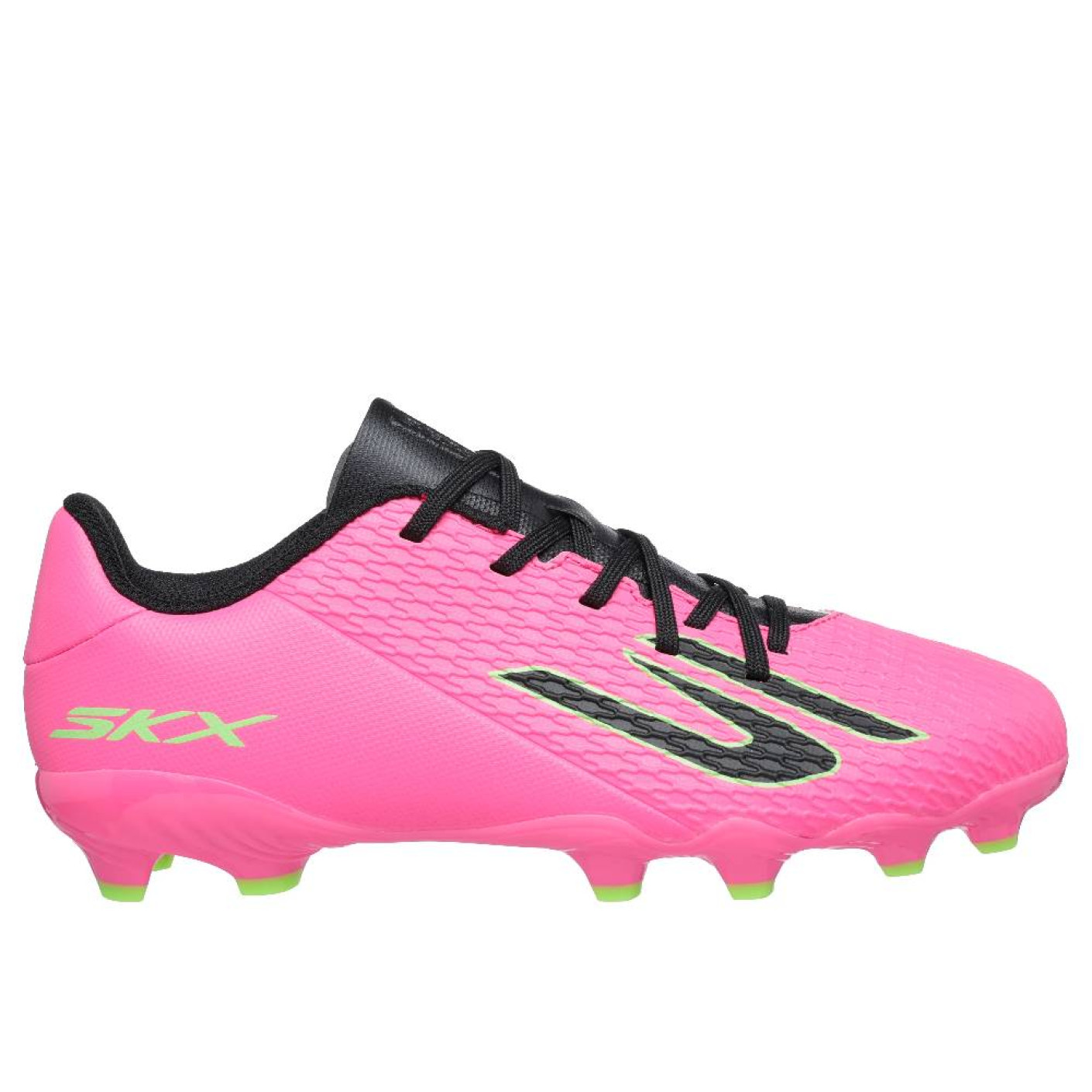 Skechers SKX_2 Grass/Artificial Grass Football Boots (MG) Kids Pink Black