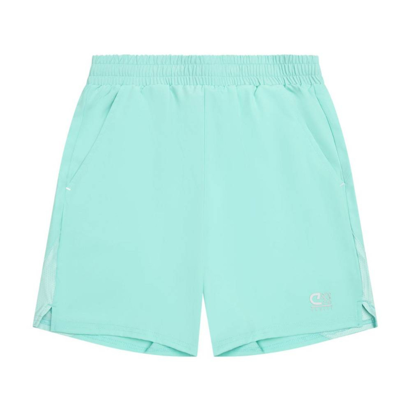 Cruyff Hydrogen Kids Short Pants Mint Green Silver