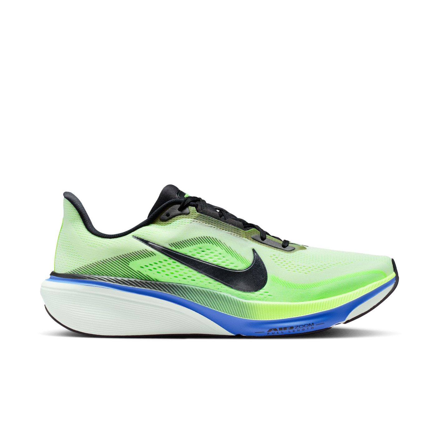 Nike Air Zoom Pegasus 42 Hardloopschoenen Neongroen Zwart Blauw