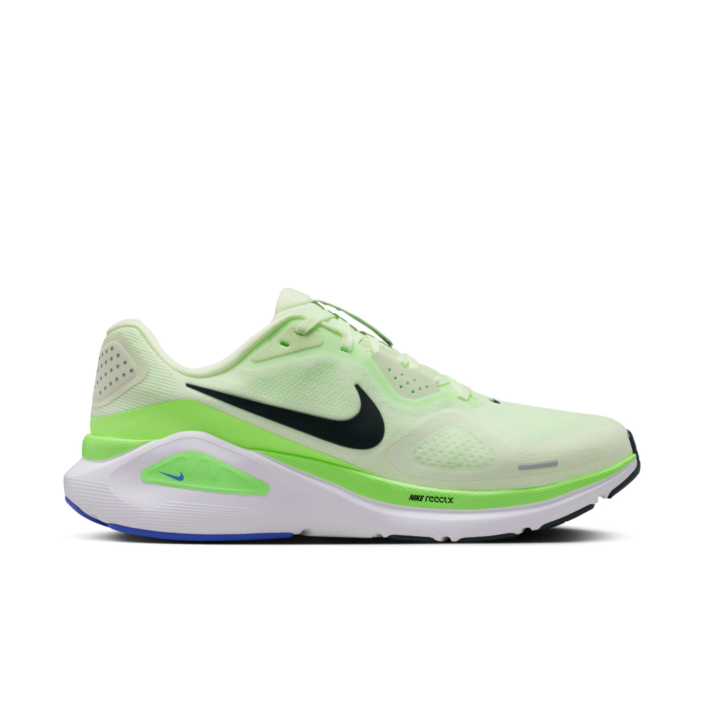 Nike Structure 26 Running Shoes Lime Green Bright Green Blue Black