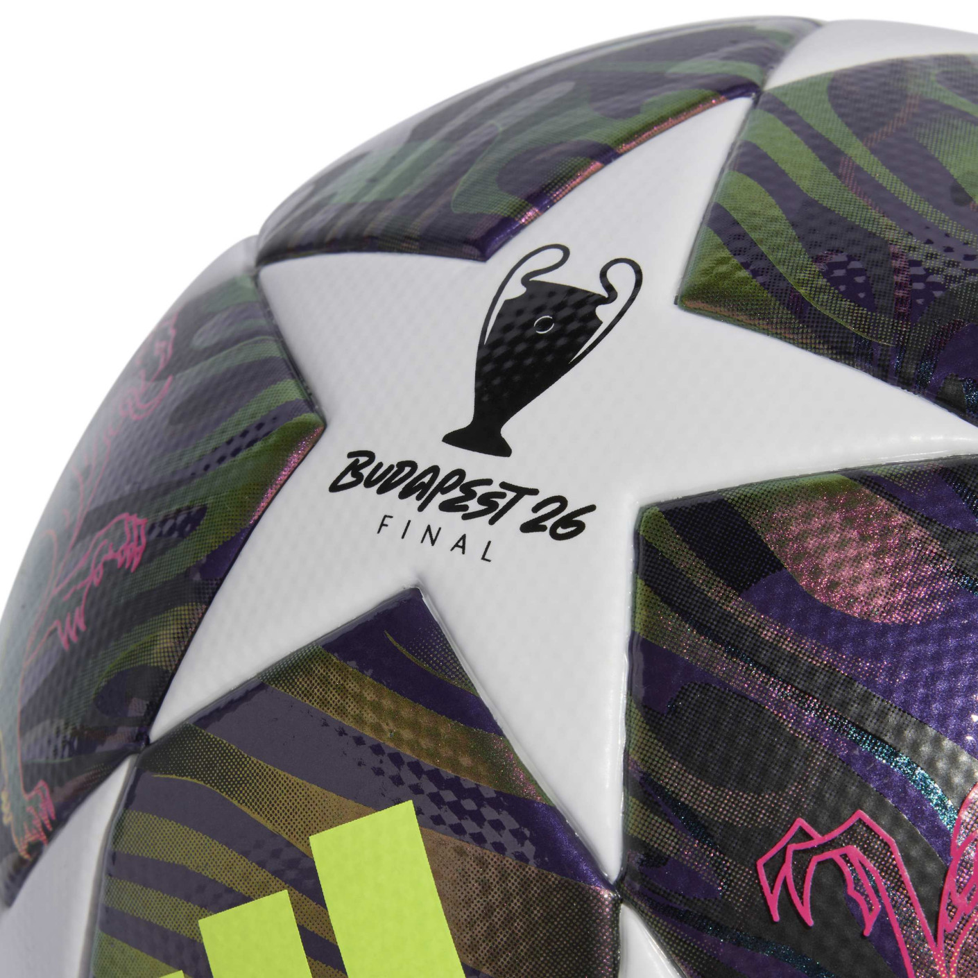 adidas UEFA Champions League Final Football 2025-2026 Purple White