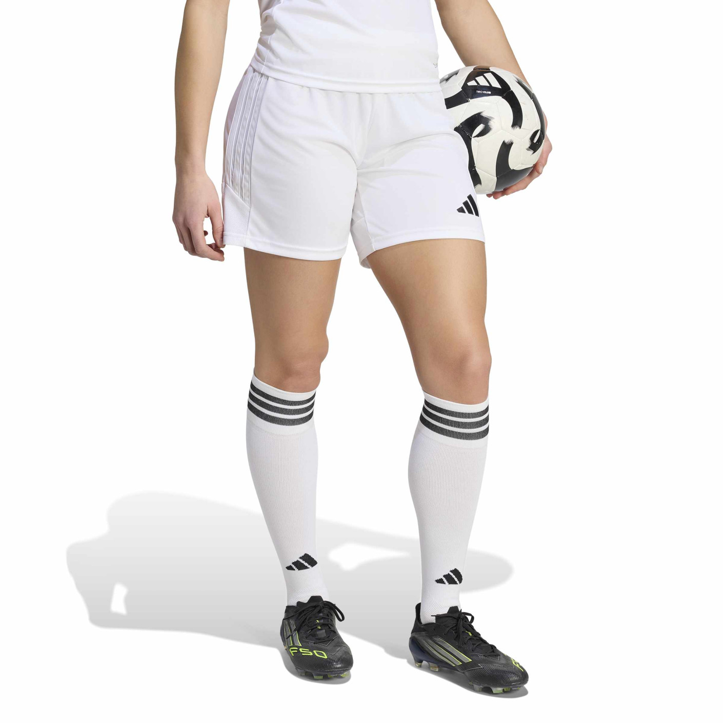 adidas Tiro 26 League Women's Football Shorts White Black