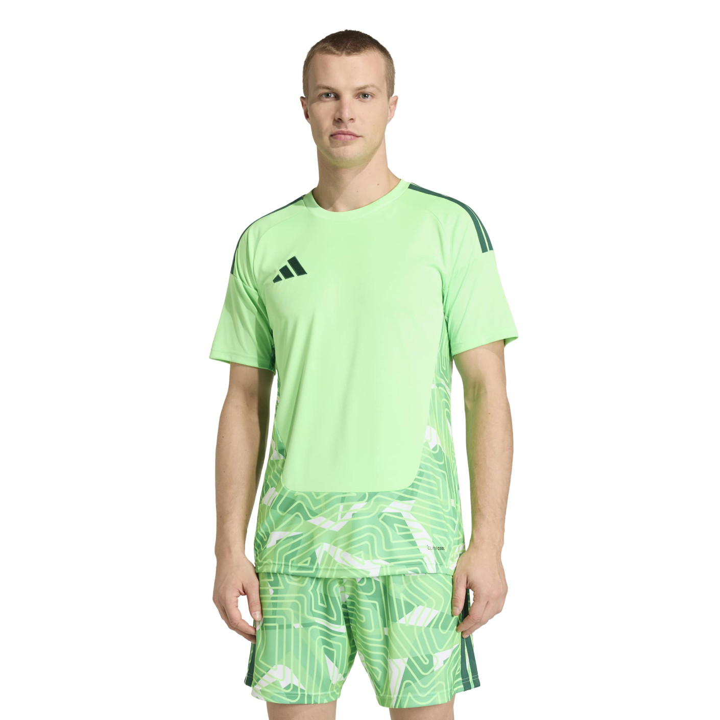 adidas Tiro 26 Competition Goalkeeper Short Sleeve Jersey Light Green