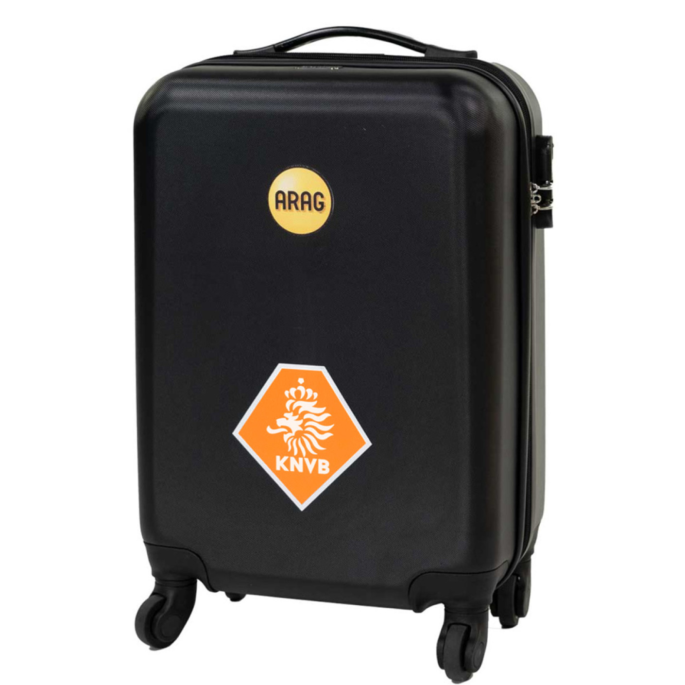 Princess KNVB ARAG ABS Koffer Zwart Oranje
