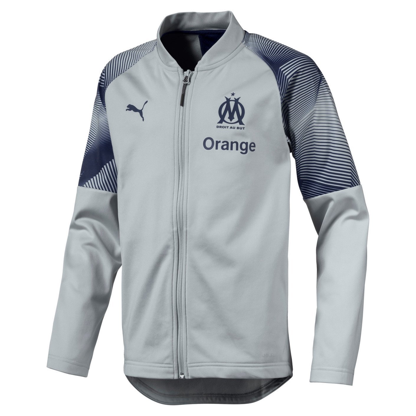 PUMA Olympique Marseille Polyester Trainingsjack 2018-2019 I Kids