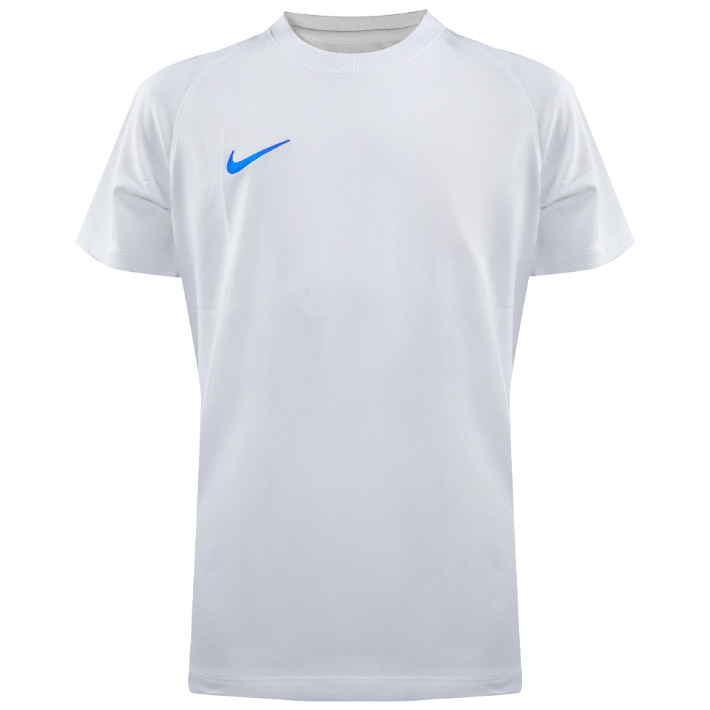 Nike Dri-FIT Park VIII Voetbalshirt Kids Wit Blauw
