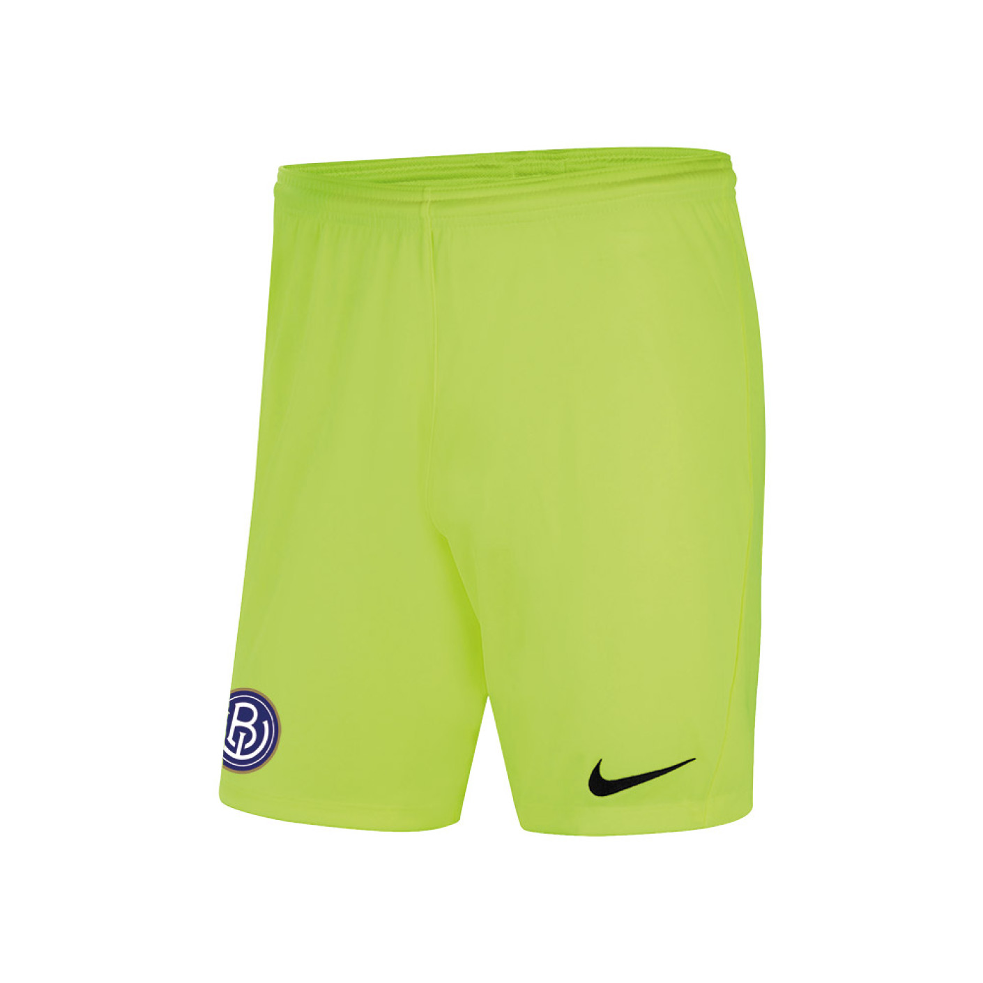 ASV Blauw Wit Keepersshort Neongeel