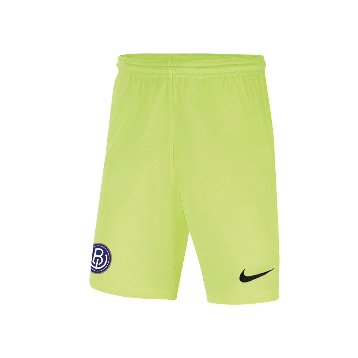 ASV Blauw Wit Keepersshort Kids Neongeel