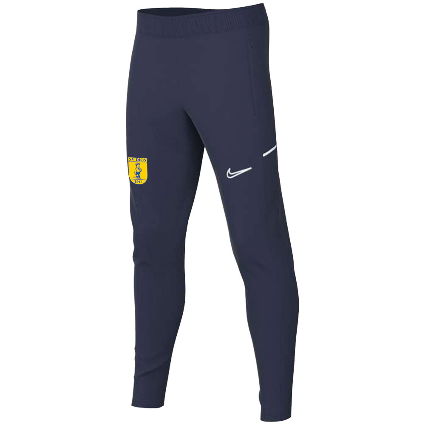 SV DIOS Trainingsbroek met Rits Junior Donkerblauw