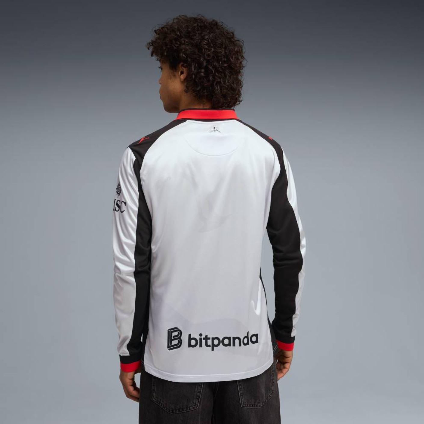 PUMA AC Milan X Slam Jam 4th Long Sleeve Shirt 2025-2026 Silver