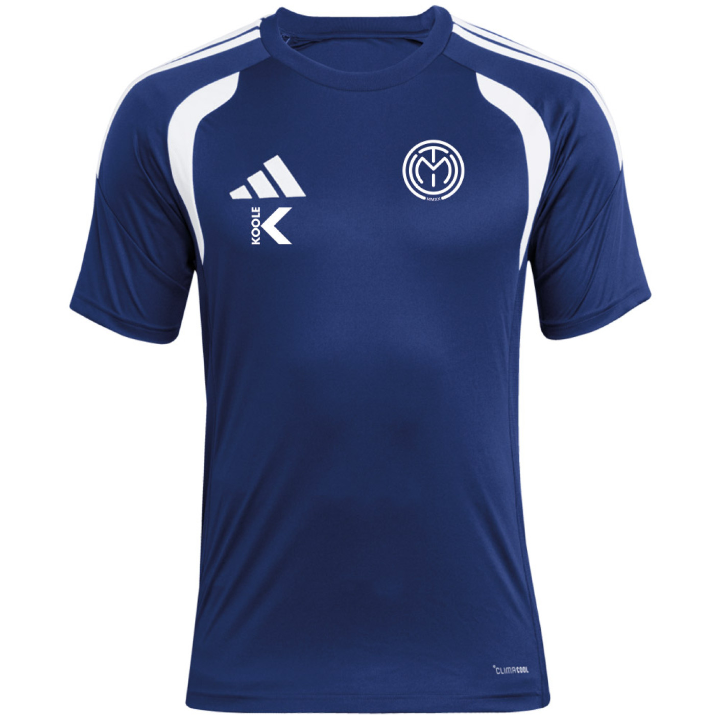 TOM Training & Coaching Trainingsshirt Senior Donkerblauw